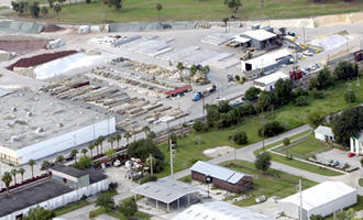 Aerial View of Pebble Junction, Inc. | Building Stone, Flagstone, Landscape Gravel, Thin Veneer | Serving Orlando, Miami, Jacksonville, Tampa