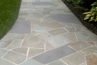 PA Bluestone Irregular Tumbled Pavers